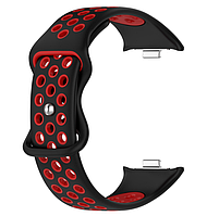 Ремешок CDK Silicone Sport Band Nike для Xiaomi Redmi Watch 4 (017600) (black / red)