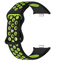 Ремешок CDK Silicone Sport Band Nike для Xiaomi Redmi Watch 4 (017600) (black / green)