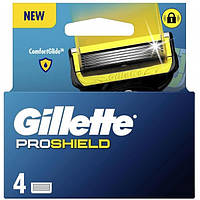 Сменные картриджи Gillette Proshield, 4 шт