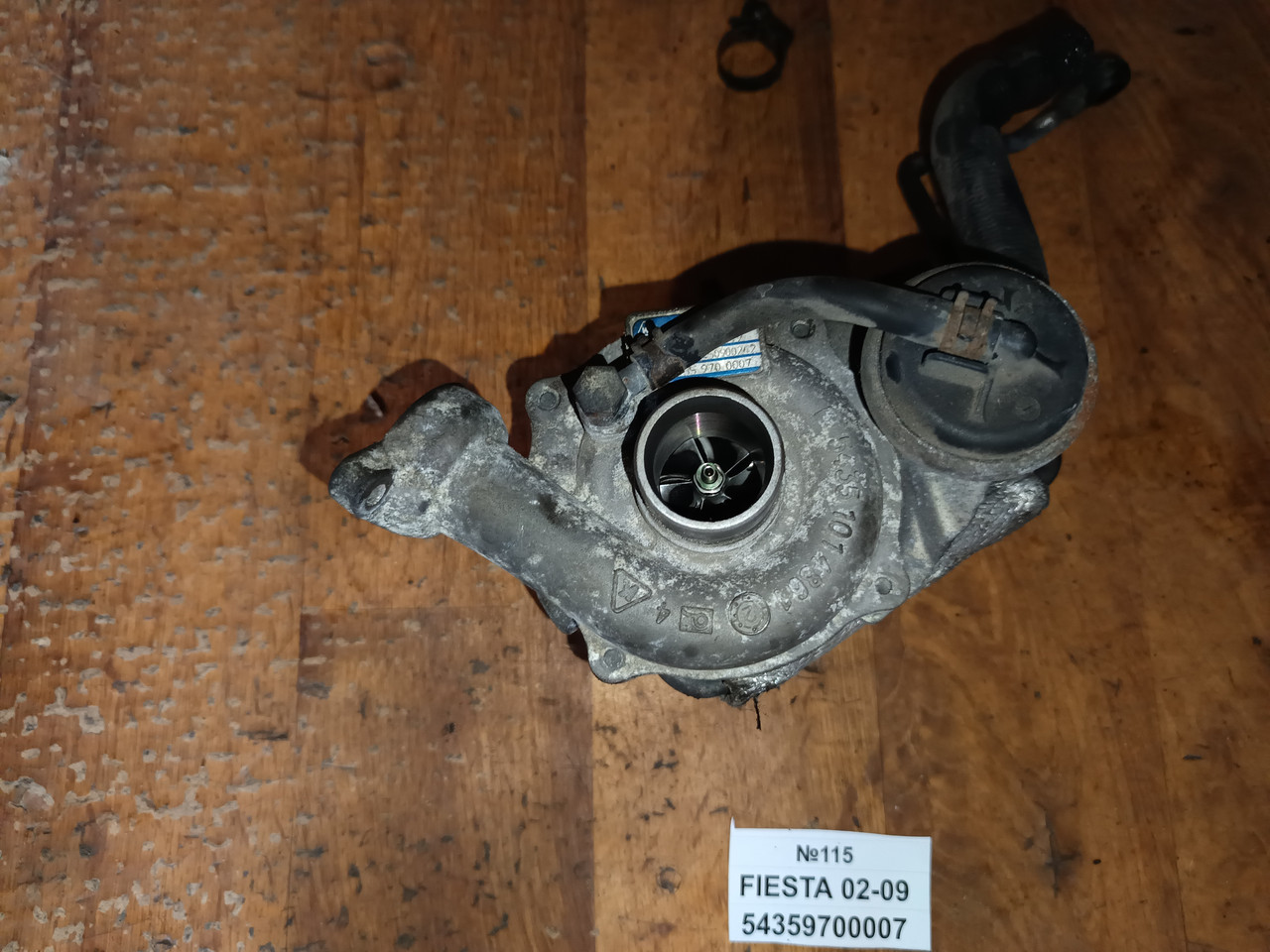 №115 Турбіна 54359700007 для Ford Fiesta 02-09