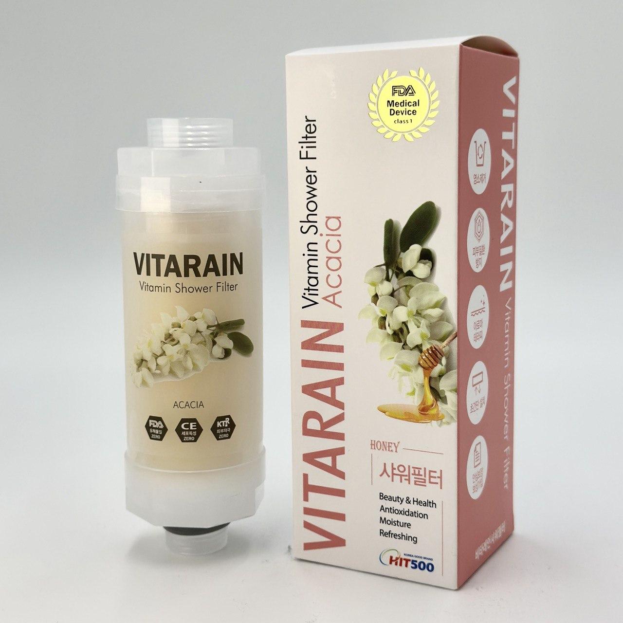 Вітамінний фільтр для душу Vitarain із запахом акації