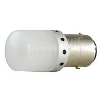 Лампочка 12-24V с больш. цок. 9LED 2-х конт. S25-070 3030-9 600Lumen DAS