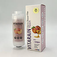 Вітамінний фільтр для душу Vitarain із ароматом персика
