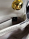 Жіноча сумка Гуччі біла Gucci White, фото 4