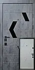 Вхідні двері Qdoors Конверс-Аk Авангард бетон темний / грей софт