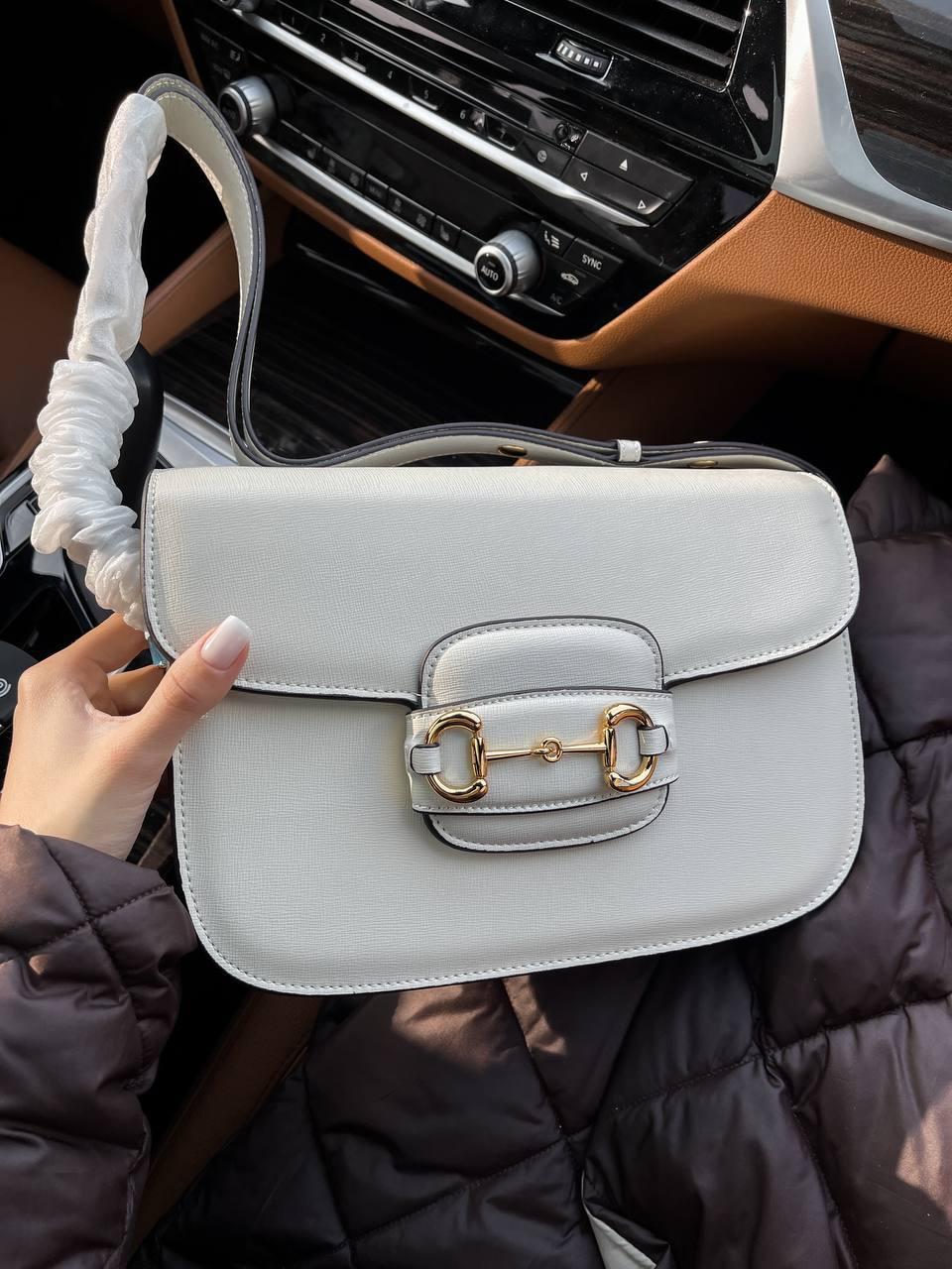 Жіноча сумка Гуччі сіра Gucci Gray, фото 1