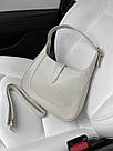 Жіноча сумка Гуччі біла Gucci White, фото 6