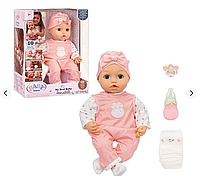 Baby Born My Real Baby Doll Аннабель Блакитні очі: реалістична лялька з м'яким тілом від 3 років