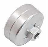 Знімач масляного фільтра "чашка" 74 мм (1/2" 14 гр.) SATRA S-WG7414, фото 2