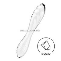 Скляний дилдо Satisfyer Dazzling Crystal 1, прозорий