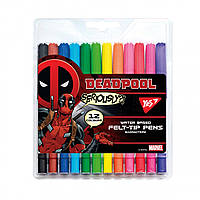 Фломастери ( 12 кольори)   " Marvel.Deadpool"  YES