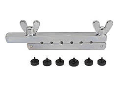 Затискач та адаптери для розвальцювання труб метрич./дюймового розміру SATRA S-6MIUP