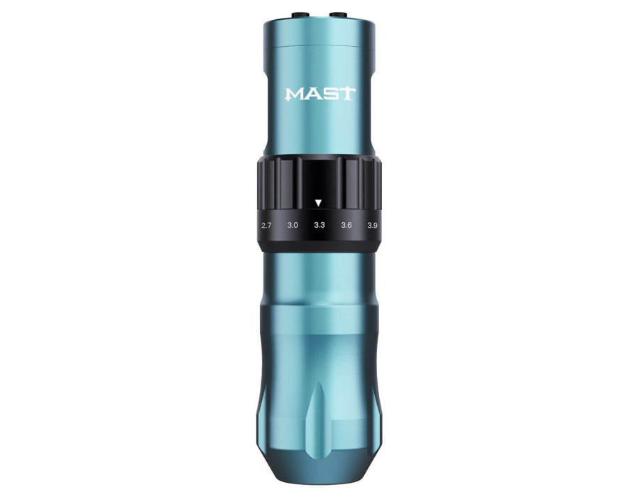 Тату машинка Mast Fold2 with 2 batteries Блакитна