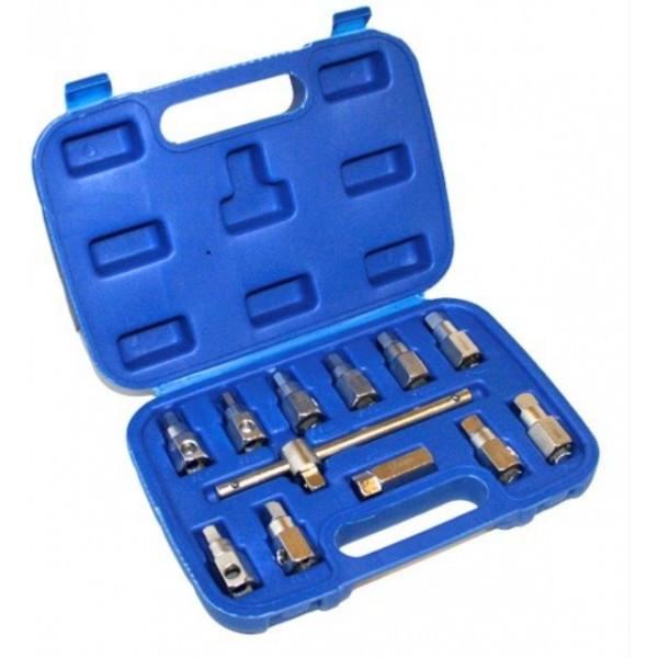 Набір ключів для оливної пробки 12 од. SATRA S-12ODP, фото 1