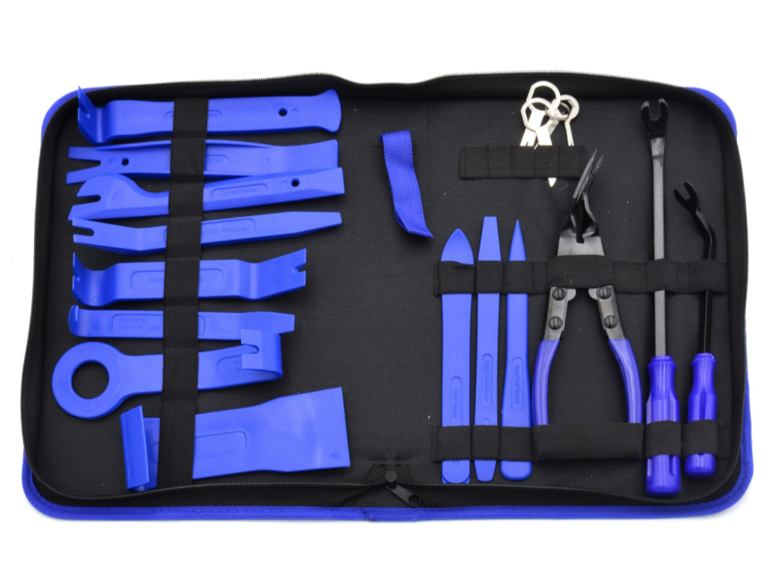 Набір знімачів універсальних оббивки та радіо 20 одиниць GEKO G02578, фото 1