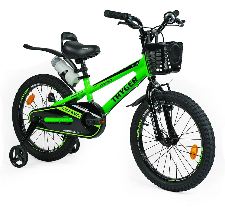 Велосипед дитячий 18 дюймів  "CORSO" TG-14763  "TAYGER" алюмінієва рама, фото 1