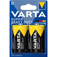 Батарейка Varta D Super Heavy Duty угольно-цинковая * 2 02020101412 DAS