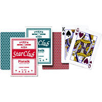Карти гральні Piatnik Star Club 1 колода х 55 карт PT-138218 DAS