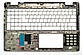 Корпус для ноутбуків Dell Latitude 5531, Precision 3571 (верхній) Palmrest сріблястий, фото 3