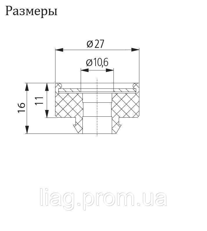 Z - Кріплення з виброгазителем для повітроводів