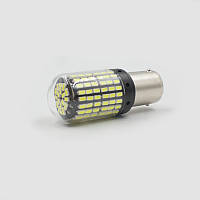 LED 1156 BA15S P21W лампа в автомобиль, 144 SMD, белая DAS