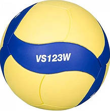 М'яч волейбольний №5 MIKASA VS123W жовтий/синій