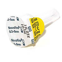 Голки для інсулінових шприц-ручок Новофайн 8 мм - Novofine 30G, поштучно (фасування по 25 шт.)