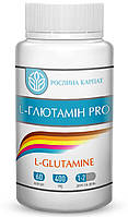 L-Глютамін Pro 60 таб. «Рослина Карпат» підтримка головного мозку, нирок, кишківника, легких, імунної системи.