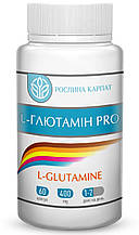 L-Глютамін Pro 60 таб. «Рослина Карпат» підтримка головного мозку, нирок, кишківника, легких, імунної системи.
