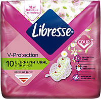 Гігієнічні прокладки Libresse Ultra Normal Aloe Vera&Camomile 10 шт.