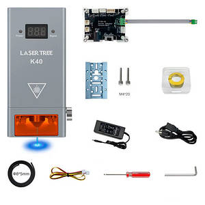 Потужний лазер із подаванням повітря для різання гравіювання 40 Вт 450 нм Laser Tree K40