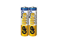 Батарейка лужна LR6/AA Ultra Plus Alkaline 1.5V 15AUPHM-2S2 2шт (спайка) ТМGP