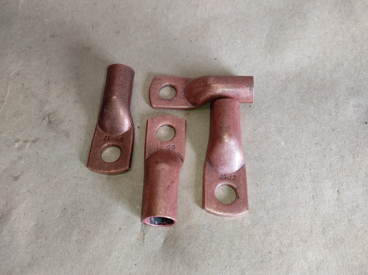 Кабельний наконечник мідний 95-12, фото 1