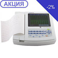 Heaco ECG1201 електрокардіограф 12/канальний (НО, кольоровий сенсорний дисплей із відбиттям 12 відведень,