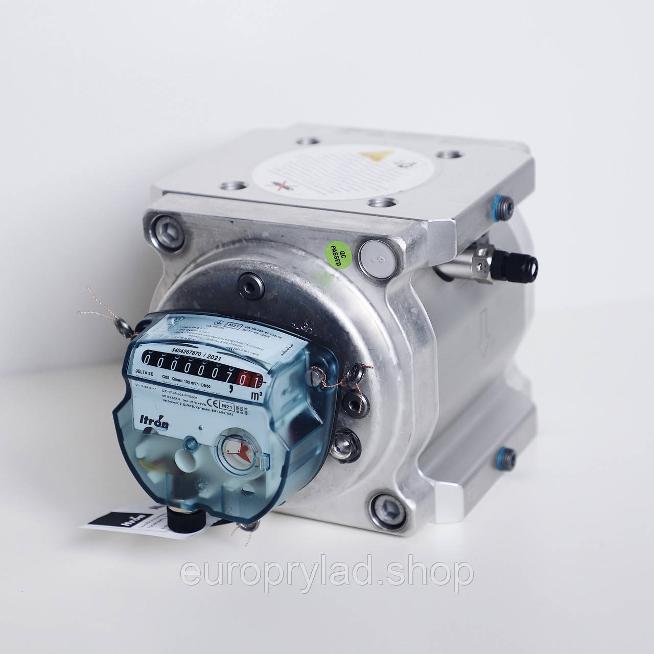 Лічильник газу роторний Delta SE G65 DN50 1:200, фото 1