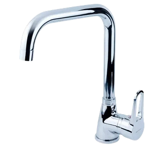 Змішувач HL Ø35 для кухні Г-гусак на гайці AQUATICA (HL-4B230C)