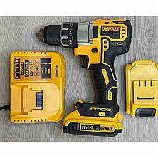 Потужний ударний акумуляторний шуруповерт DeWALT DCDP (32V, 6AH) Дриль Деволт, фото 3