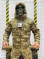 Тактическая мужская куртка мультикам рип-стоп, Военная куртка мультикам Omni-heat Call Dragon okop юа Воин