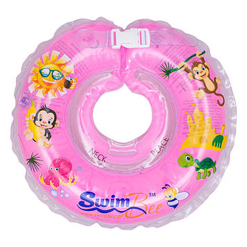 Круг для купання SwimBee 1111-SB-06, рожевого кольору