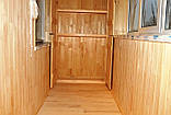 Обшивка лоджії дерев'яною вагонкою, фото 2