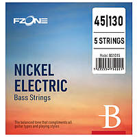 Струны для 5-струнной бас-гитары FZONE BS1015 ELECTRIC BASS STRINGS (45-130)