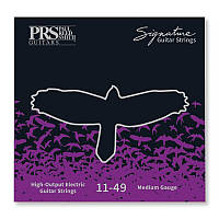 Струны для электрогитары PRS SIGNATURE MEDIUM GUITAR STRINGS 11-49