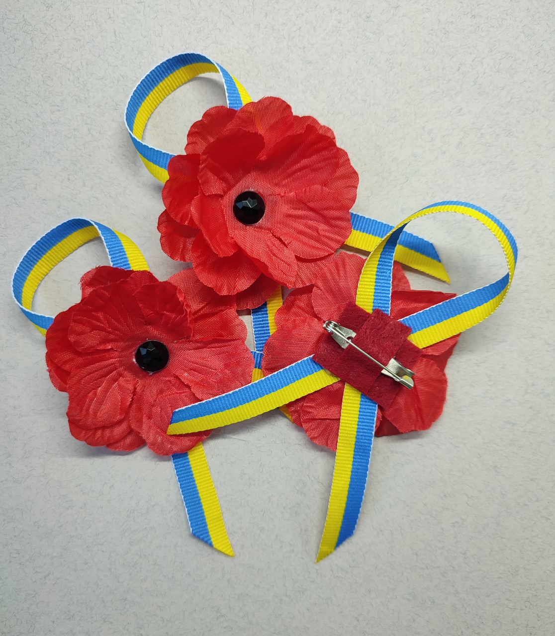 Мак Брошка Мак значок з маком значки України Брошки брошь патріотичні, фото 1