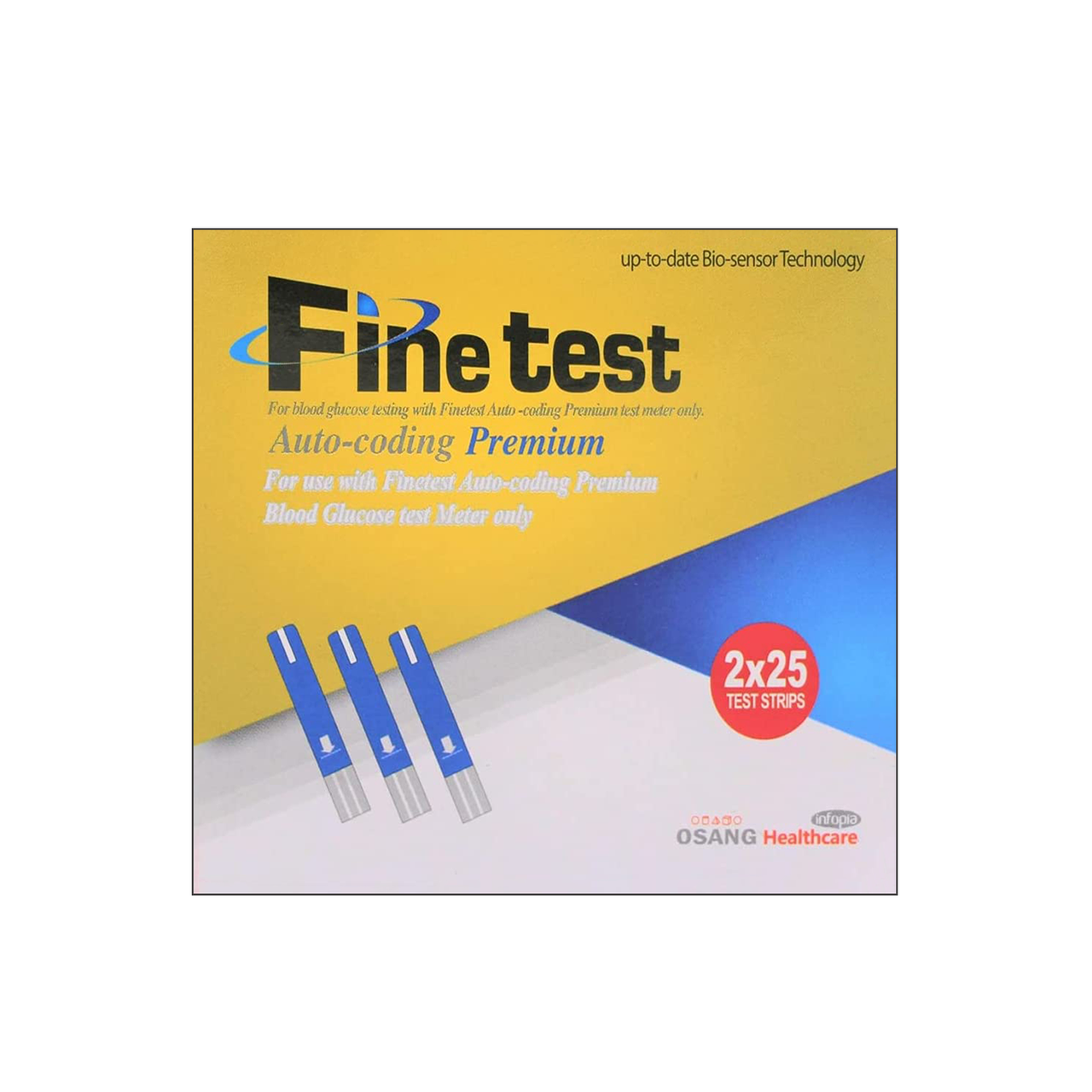 Тест-смужки Finetest Premium 2*25