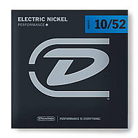 Струны для электрогитары DUNLOP DEN1052 PERFORMANCE+ ELECTRIC GUITAR STRINGS (10-52)