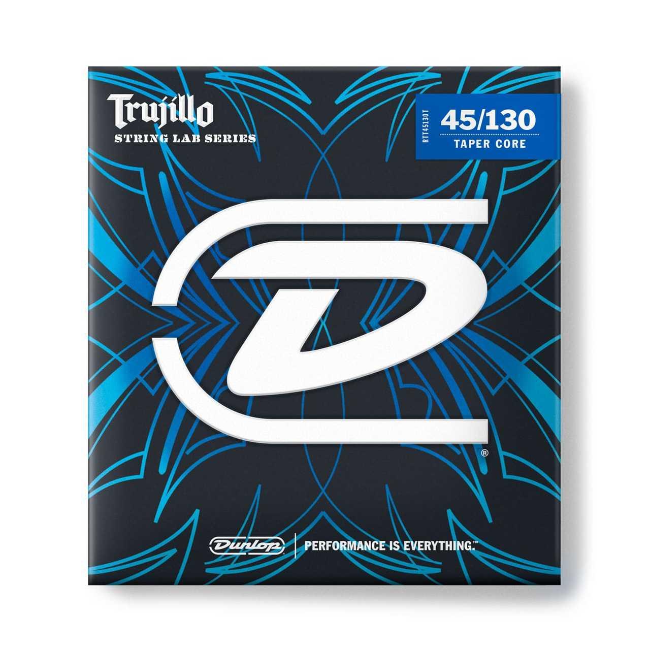 Струни для 5-струнної бас-гітари DUNLOP RTT45130T ROBERT TRUJILLO STAINLESS STEEL TAPERED BASS (45-130)