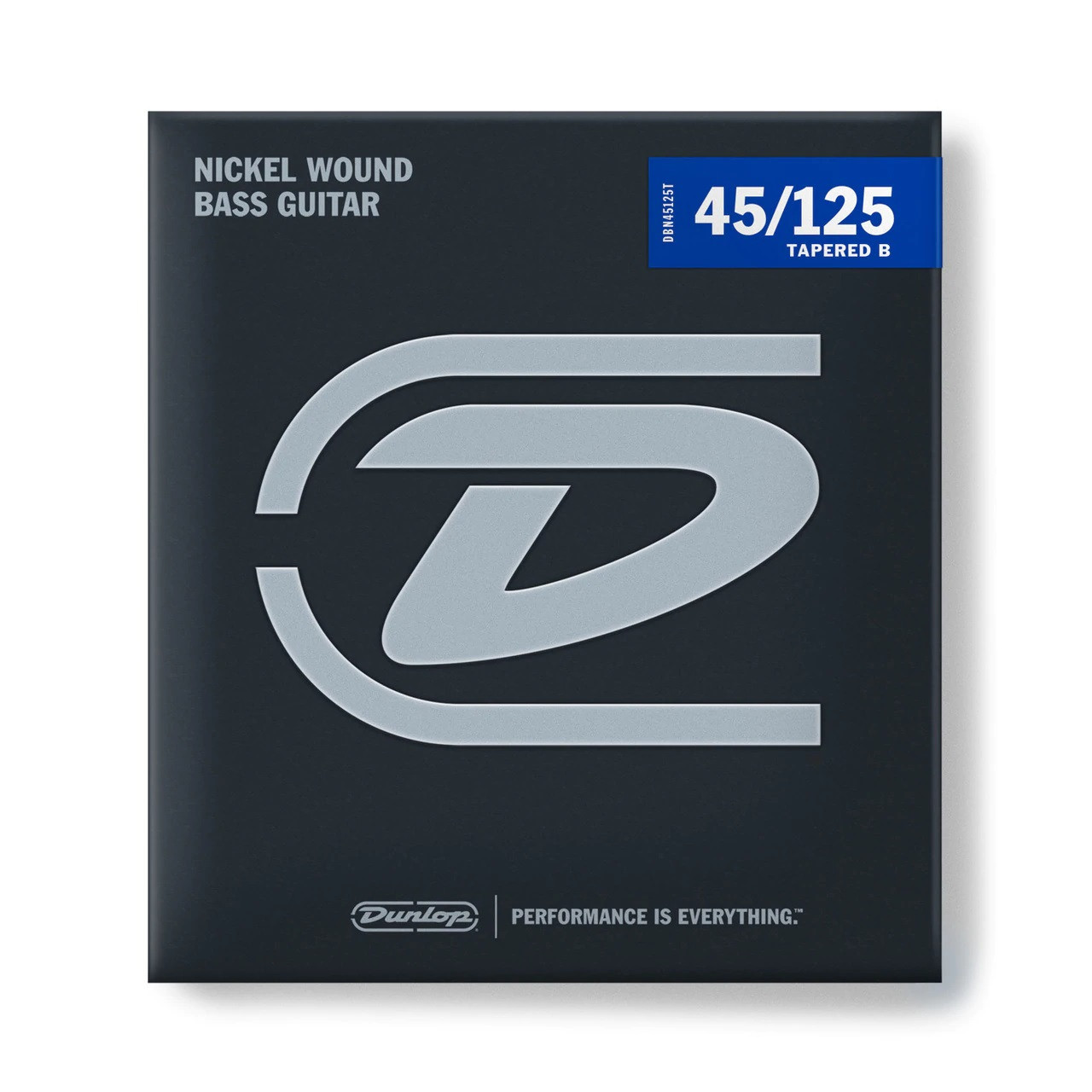 Струни для 5-струнної бас-гітари DUNLOP DBN45125T NICKEL PLATED STEEL MEDIUM 5-STRING TAPERED B (45-125)