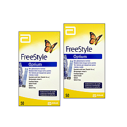 Тест смужки Фрі Стайл Оптіум 2 пачки