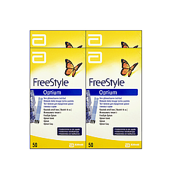 Тест смужки Фрі Стайл Оптіум 4 паковання