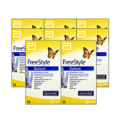 Тест смужки Фрі Стайл Оптіум 8 паковань